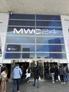 Spring Conference Season 2024: MWC 24 - image of entrance to event venue with MWC24 sign