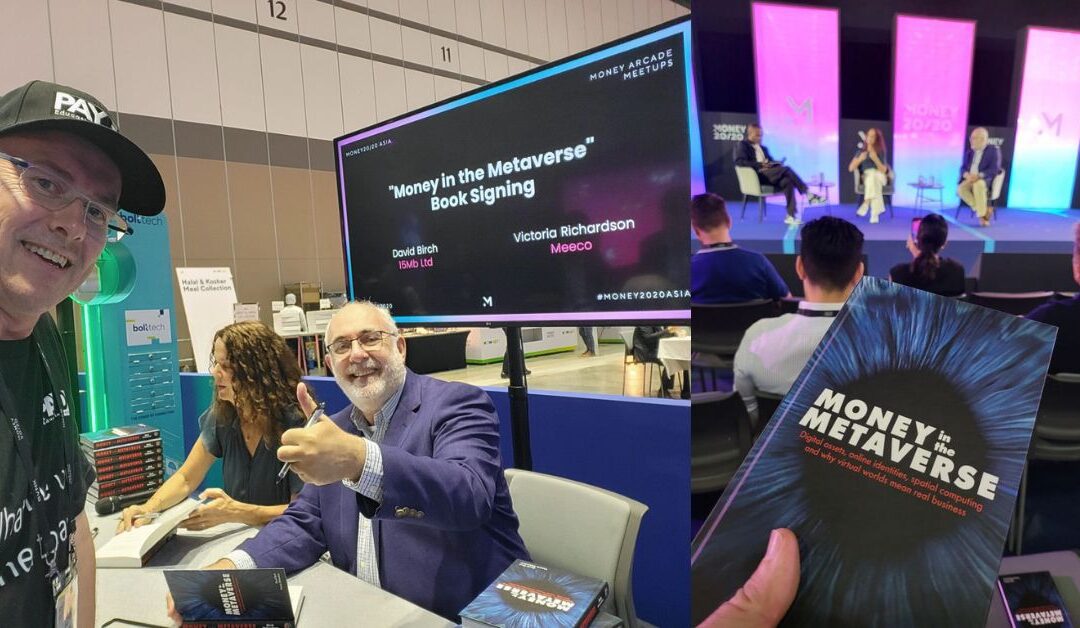 Image of Dave and Vic signing books