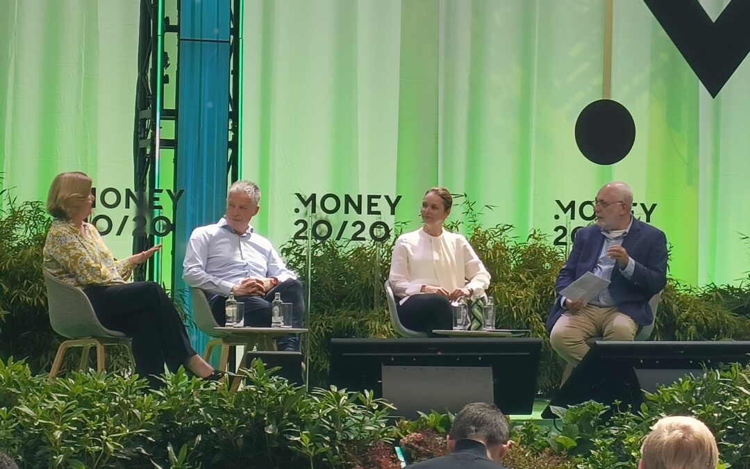 Dave, Charles, Jana & Kate up on the Nat.i.ure stage for the A2A payments discussion