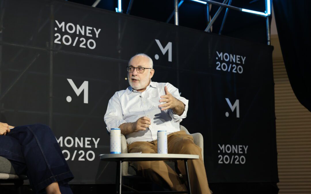 David Birch on stage at Money 20/20 Asia