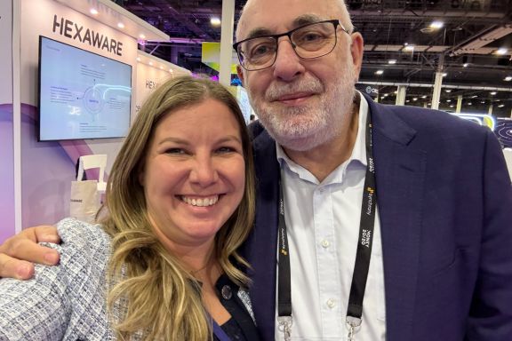 Money 20/20 USA 2025: Image of David Birch with good friend Michele Beyo
